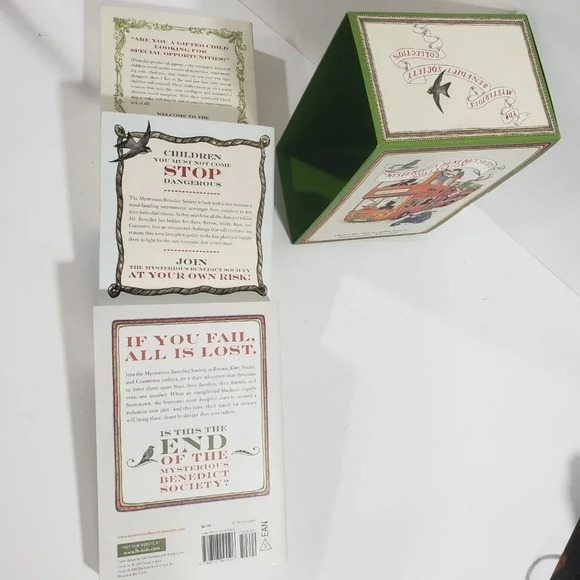 The Mysterious Benedict Society Collection  by Trenton Lee Stewart. - Picture 2 of 10